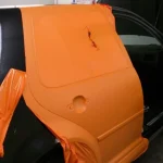 Folierung Golf 4 Türe Orange Fast Fertig